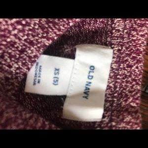 Sweater jersey. White and burgundy